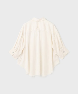 GRACE CONTINENTAL ハーフスリーブルーズシャツ キナリ