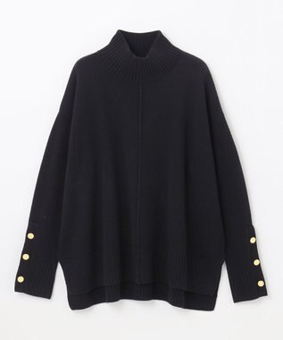 GRACE CONTINENTAL メリノウールニットトップ ブラック