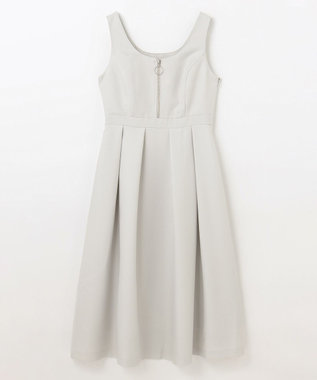 GRACE CONTINENTAL ツイルタックワンピース ライトグリーン