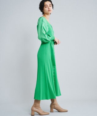 ラグランフレアニットワンピース Grace Continental Grace Continental グレースコンチネンタル 通販