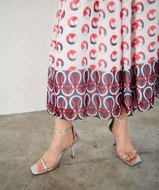 GRACE CONTINENTAL マリンニットワンピース ネイビー