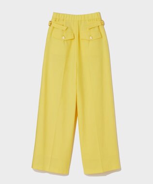 GRACE CONTINENTAL マリンワイドパンツ イエロー