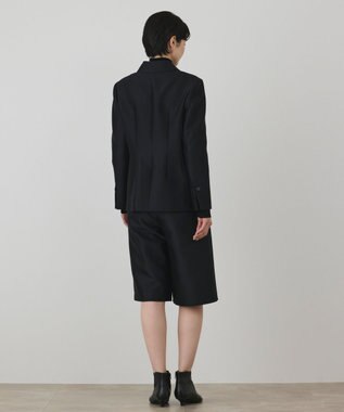 GRACE CONTINENTAL ウールシルクハーフパンツ ブラック