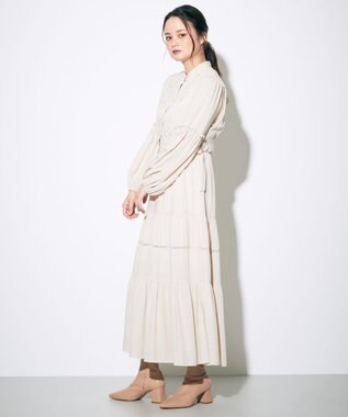 ピンタックカットワークワンピース Grace Continental Grace Continental グレースコンチネンタル 通販 ピンタックカットワークワンピース Grace Continental Grace Continental グレースコンチネンタル 通販