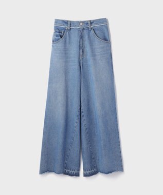 ハイウエストバギ－デニム