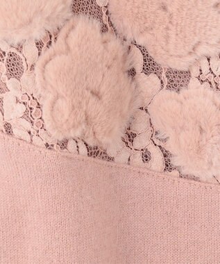 ファー刺繍ニットカーディガン / GRACE CONTINENTAL | GRACE 