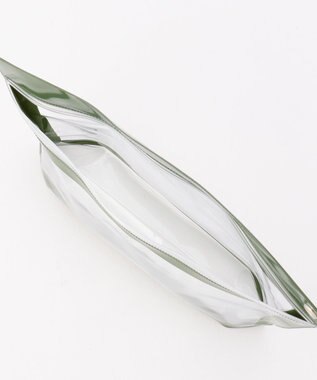 GRACE CONTINENTAL Fabricスクエアポーチ ピンク