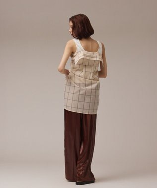 GRACE CONTINENTAL オーガン2WAYシャツ ベージュ