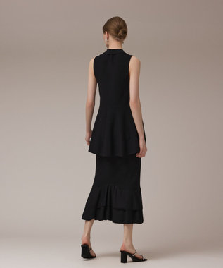 GRACE CONTINENTAL ビジューニットベスト ブラック