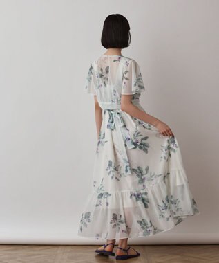 GRACE CONTINENTAL プリントセパレートワンピース キナリ