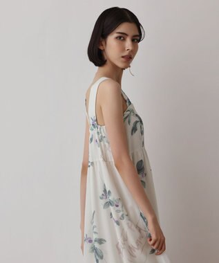 GRACE CONTINENTAL プリントセパレートワンピース キナリ