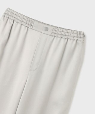 GRACE CONTINENTAL チンツサテンパンツ グレー