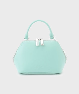 GRACE CONTINENTAL ADD CULUMN BOSTON BAG ブルー