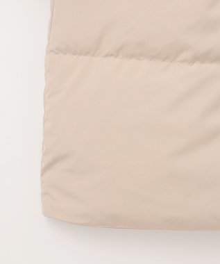 GRACE CONTINENTAL ファーパーツ付ロングダウン ベージュ