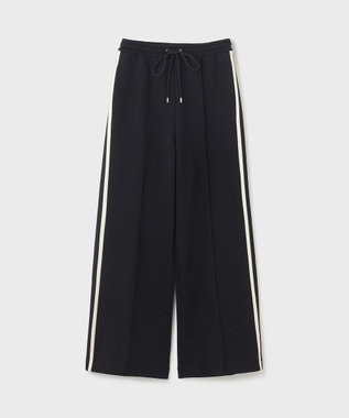 GRACE CONTINENTAL サイドラインポンチパンツ ブラック