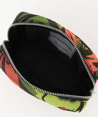 GRACE CONTINENTAL Fabricスクエアポーチ ピンク