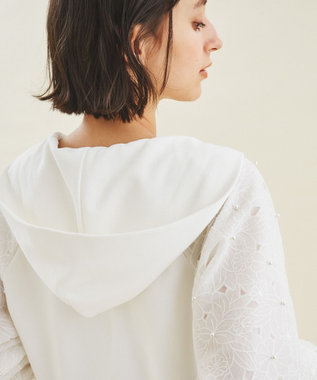 カットワークパフ袖パーカー / GRACE CONTINENTAL | GRACE