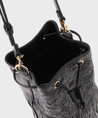 GRACE CONTINENTAL FringeBag ブラック