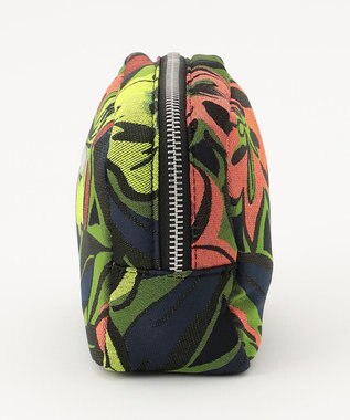 GRACE CONTINENTAL Fabricスクエアポーチ ピンク