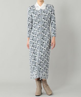 フラワータイトニットワンピース Grace Continental Grace Continental グレースコンチネンタル 通販