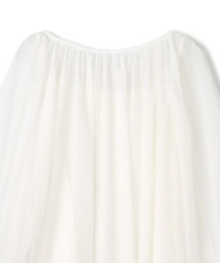 GRACE CONTINENTAL チュール2WAYトップ ホワイト