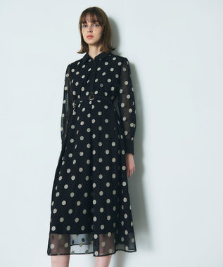 ラメドット刺繍ドレス / GRACE CONTINENTAL | GRACE CONTINENTAL