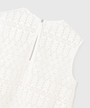 GRACE CONTINENTAL キカレースビジュートップ ホワイト