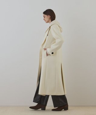 GRACE CONTINENTAL ショートビーバーロングコート キナリ