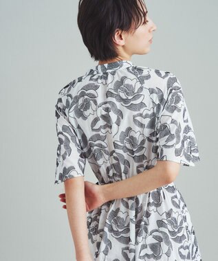 【完売品】ステッチフラワーembワンピース／グレースコンチネンタル ステッチフラワーembワンピース / GRACE CONTINENTAL | GRACE
