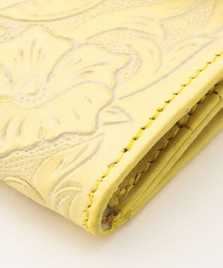 GRACE CONTINENTAL Clasp Wallet イエロー
