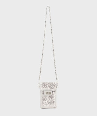 GRACE CONTINENTAL ChainMiniBag シルバー