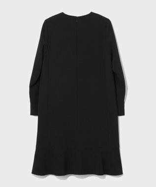 GRACE CONTINENTAL ダブルクロスドレス ブラック