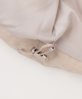 GRACE CONTINENTAL ファーパーツ付ロングダウン ベージュ