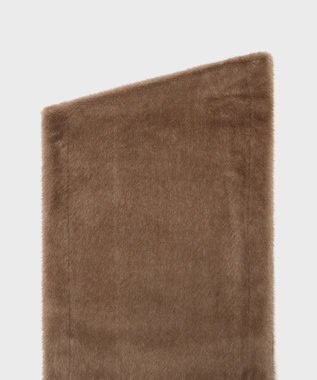 GRACE CONTINENTAL フェイクミンクストール ブラウン