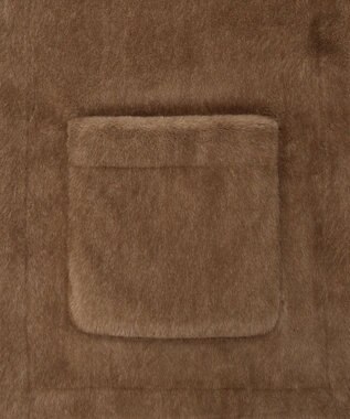 GRACE CONTINENTAL フェイクミンクストール ブラウン