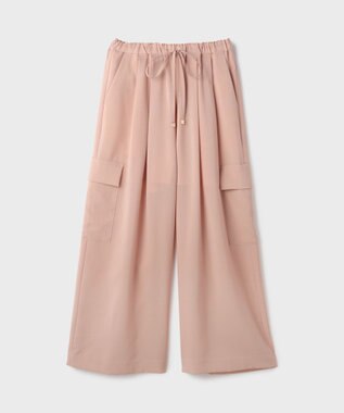 GRACE CONTINENTAL ワイドイージーカーゴパンツ ピンク