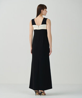 GRACE CONTINENTAL サテンリボンロングドレス キナリ