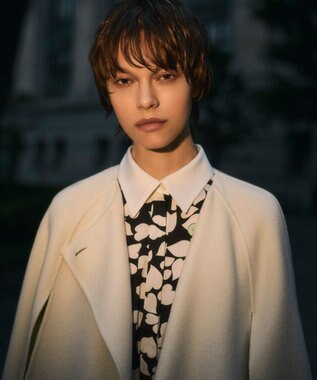 GRACE CONTINENTAL ストール付リバーケープ キナリ