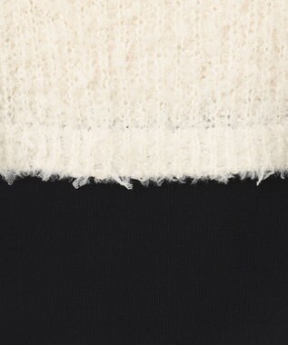 GRACE CONTINENTAL ツイーディーコンビニットワンピース キナリ