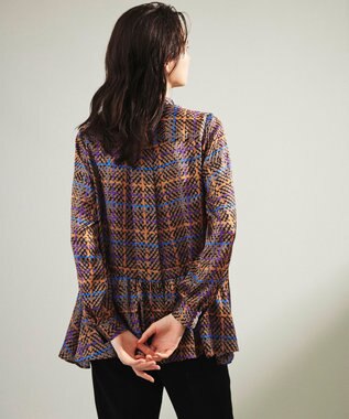 セール】 ヘリンボーンチェックシャツ （シャツ・ブラウス