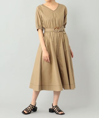 ベルテッドフレアワンピース Grace Continental Grace Continental グレースコンチネンタル 通販