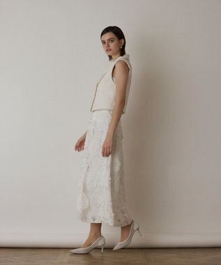 GRACE CONTINENTAL トリアセジャージジレ キナリ