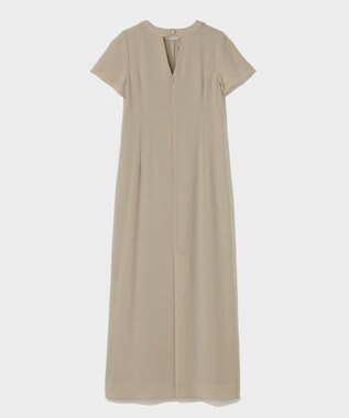 GRACE CONTINENTAL コサージュビジュードレス ベージュ