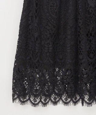 GRACE CONTINENTAL レースボウタイワンピース ブラック