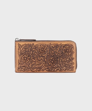 GRACE CONTINENTAL Long Wallet-A ブラウン