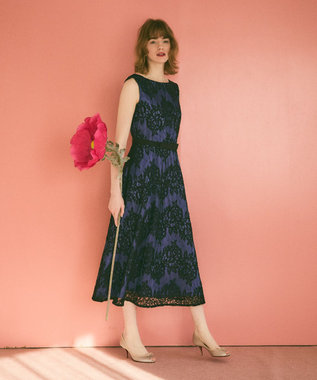 GRACE CONTINENTAL レースボーダードレス
