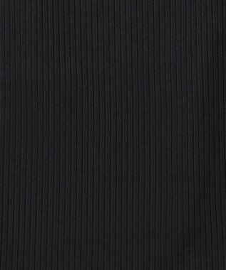 GRACE CONTINENTAL リブニットタンクトップ ブラック