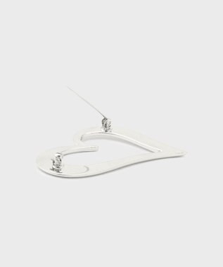 GRACE CONTINENTAL ハートチャンキーブローチ シルバー