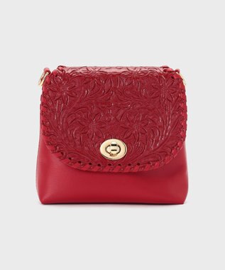 GRACE CONTINENTAL MiniShoulderbag レッド