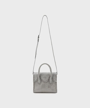 GRACE CONTINENTAL MiniRSHandbag-ga シルバー